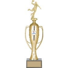 Odak Kupa - Figürlü Kupalar - Hentbol Figürlü Kupalar FG-026 B - 43 cm