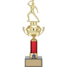 Odak Kupa - Figürlü Kupalar - Masa Tenisi Erkek Figürlü Kupalar FG-054 C - 40 cm