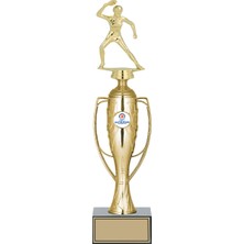 Odak Kupa - Figürlü Kupalar - Masa Tenisi Kadın Figürlü Kupalar FG-025 A - 36 cm