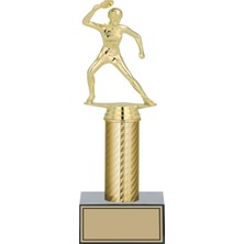 Odak Kupa - Figürlü Kupalar - Masa Tenisi Kadın Figürlü Kupalar FG-007 B - 27 cm