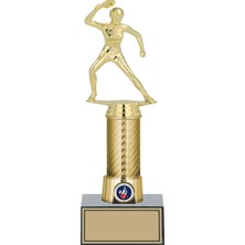 Odak Kupa - Figürlü Kupalar - Masa Tenisi Kadın Figürlü Kupalar FG-008 C - 28 cm