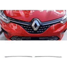 ZNZ Oto Aksesuar Renault Clio 5hb Krom Ön Panjur 2 Prç. 2019 ve Üzeri P.çelik