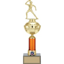 Odak Kupa - Figürlü Kupalar - Masa Tenisi Kadın Figürlü Kupalar FG-055 C - 40 cm