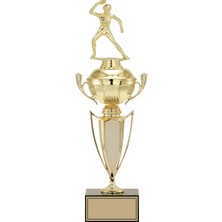 Odak Kupa - Figürlü Kupalar - Masa Tenisi Kadın Figürlü Kupalar FG-068 B - 42 cm