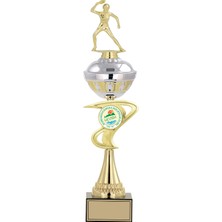 Odak Kupa - Figürlü Kupalar - Masa Tenisi Kadın Figürlü Kupalar FG-065 A - 48 cm