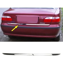 ZNZ Oto Aksesuar Fiat Albea Krom Bagaj Alt Çıtası 2002 Üzeri P. Çelik