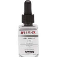 Schmincke : Aero Color : Akrilik Mürekkep : 28 ml : 700 Pale Grey