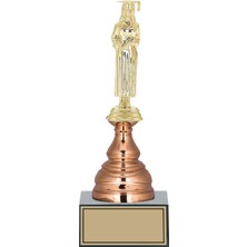 Odak Kupa - Figürlü Kupalar - Mezuniyet Kadın Figürlü Kupalar FG-024 C - 29 cm