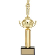 Odak Kupa - Figürlü Kupalar - Mezuniyet Kadın Figürlü Kupalar FG-048 B - 41 cm