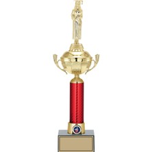 Odak Kupa - Figürlü Kupalar - Mezuniyet Kadın Figürlü Kupalar FG-054 A - 46 cm