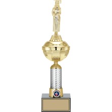 Odak Kupa - Figürlü Kupalar - Mezuniyet Kadın Figürlü Kupalar FG-057 C - 41 cm