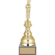 Odak Kupa - Figürlü Kupalar - Mezuniyet Kadın Figürlü Kupalar FG-023 A - 32 cm