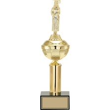 Odak Kupa - Figürlü Kupalar - Mezuniyet Kadın Figürlü Kupalar FG-047 C - 39 cm