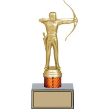 Odak Kupa - Figürlü Kupalar - Okçu Figürlü Kupalar FG-003 C - 21 cm