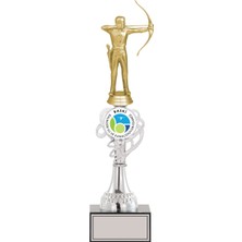 Odak Kupa - Figürlü Kupalar - Okçu Figürlü Kupalar FG-034 B - 37 cm