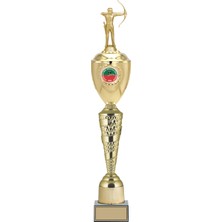 ODAK KUPA - Figürlü Kupalar - Okçu Figürlü Kupalar FG-083 A - 68 cm