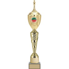 ODAK KUPA - Figürlü Kupalar - Satranç Figürlü Kupalar FG-083 A - 64 cm