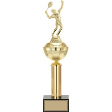 Odak Kupa - Figürlü Kupalar - Tenis Erkek Figürlü Kupalar FG-047 B - 43 cm