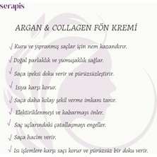 Serapis - Argan & Kolajen Isı Koruyucu ve Fön Kremi 250 ml