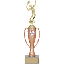 Odak Kupa - Figürlü Kupalar - Tenis Erkek Figürlü Kupalar FG-025 C - 39 cm