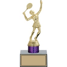 Odak Kupa - Figürlü Kupalar - Tenis Kadın Figürlü Kupalar FG-002 C - 22 cm