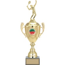 Odak Kupa - Figürlü Kupalar - Tenis Erkek Figürlü Kupalar FG-080 C - 48 cm