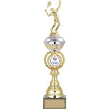 Odak Kupa - Figürlü Kupalar - Tenis Erkek Figürlü Kupalar FG-066 B - 48 cm