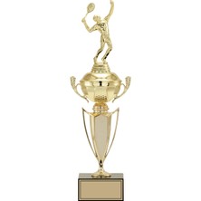 Odak Kupa - Figürlü Kupalar - Tenis Erkek Figürlü Kupalar FG-068 B - 45 cm