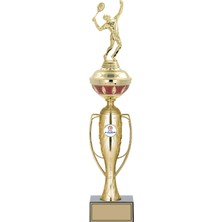 Odak Kupa - Figürlü Kupalar - Tenis Erkek Figürlü Kupalar FG-073 C - 49 cm