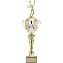 ODAK KUPA - Figürlü Kupalar - Tenis Kadın Figürlü Kupalar FG-088 C - 56 cm