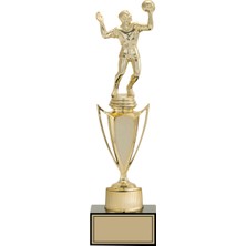 Odak Kupa - Figürlü Kupalar - Voleybol Erkek Figürlü Kupalar FG-040 C - 34 cm