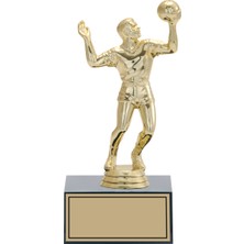 Odak Kupa - Figürlü Kupalar - Voleybol Erkek Figürlü Kupalar FG-001 C - 18 cm