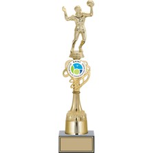 Odak Kupa - Figürlü Kupalar - Voleybol Erkek Figürlü Kupalar FG-033 B - 41 cm