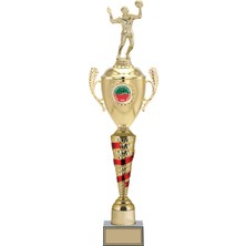 Odak Kupa - Figürlü Kupalar - Voleybol Erkek Figürlü Kupalar FG-084 B - 63 cm