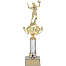 Odak Kupa - Figürlü Kupalar - Voleybol Erkek Figürlü Kupalar FG-058 B - 44 cm