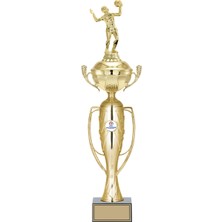 Odak Kupa - Figürlü Kupalar - Voleybol Kadın Figürlü Kupalar FG-072 A - 55 cm