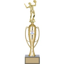 Odak Kupa - Figürlü Kupalar - Voleybol Kadın Figürlü Kupalar FG-026 C - 40 cm