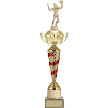 Odak Kupa - Figürlü Kupalar - Voleybol Erkek Figürlü Kupalar FG-078 A - 58 cm