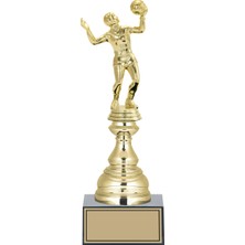 Odak Kupa - Figürlü Kupalar - Voleybol Kadın Figürlü Kupalar FG-023 C - 30 cm