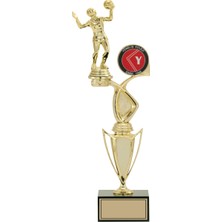 Odak Kupa - Figürlü Kupalar - Voleybol Kadın Figürlü Kupalar FG-043 C - 41 cm
