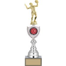 Odak Kupa - Figürlü Kupalar - Voleybol Kadın Figürlü Kupalar FG-035 C - 40 cm