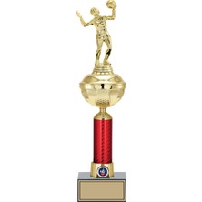 Odak Kupa - Figürlü Kupalar - Voleybol Kadın Figürlü Kupalar FG-053 B - 44 cm