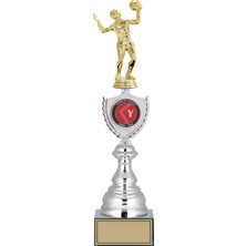 Odak Kupa - Figürlü Kupalar - Voleybol Kadın Figürlü Kupalar FG-035 B - 41 cm