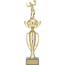 Odak Kupa - Figürlü Kupalar - Voleybol Kadın Figürlü Kupalar FG-072 C - 49 cm