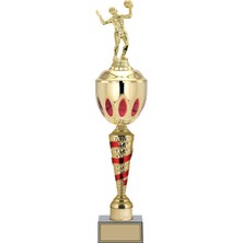 Odak Kupa - Figürlü Kupalar - Voleybol Kadın Figürlü Kupalar FG-086 C - 56 cm