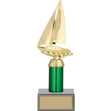 Odak Kupa - Figürlü Kupalar - Yelken Figürlü Kupalar FG-006 C - 28 cm