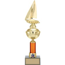 Odak Kupa - Figürlü Kupalar - Yelken Figürlü Kupalar FG-055 C - 43 cm