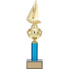 Odak Kupa - Figürlü Kupalar - Yelken Figürlü Kupalar FG-051 A - 45 cm