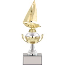 Odak Kupa - Figürlü Kupalar - Yelken Figürlü Kupalar FG-046 C - 33 cm