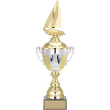 Odak Kupa - Figürlü Kupalar - Yelken Figürlü Kupalar FG-087 B - 48 cm